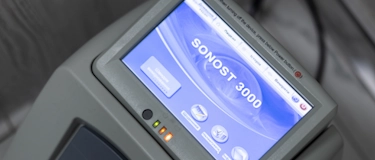 На апараті Osteosys Sonost 3000 проводили налаштування денситометрії у Медонія Прайм Хмельницький.