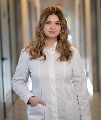 Портрет Гончар Анастасії Вікторівни, фахівця з фізичної терапії та ерготерапії клініки Медонія Прайм